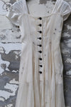 Mutedance 24 Spring/Summer Shell Sleeve Waist Dress MD-MD24SS14-HOARY PM137